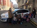 Visita de Educacin Infantil a la Polica Local